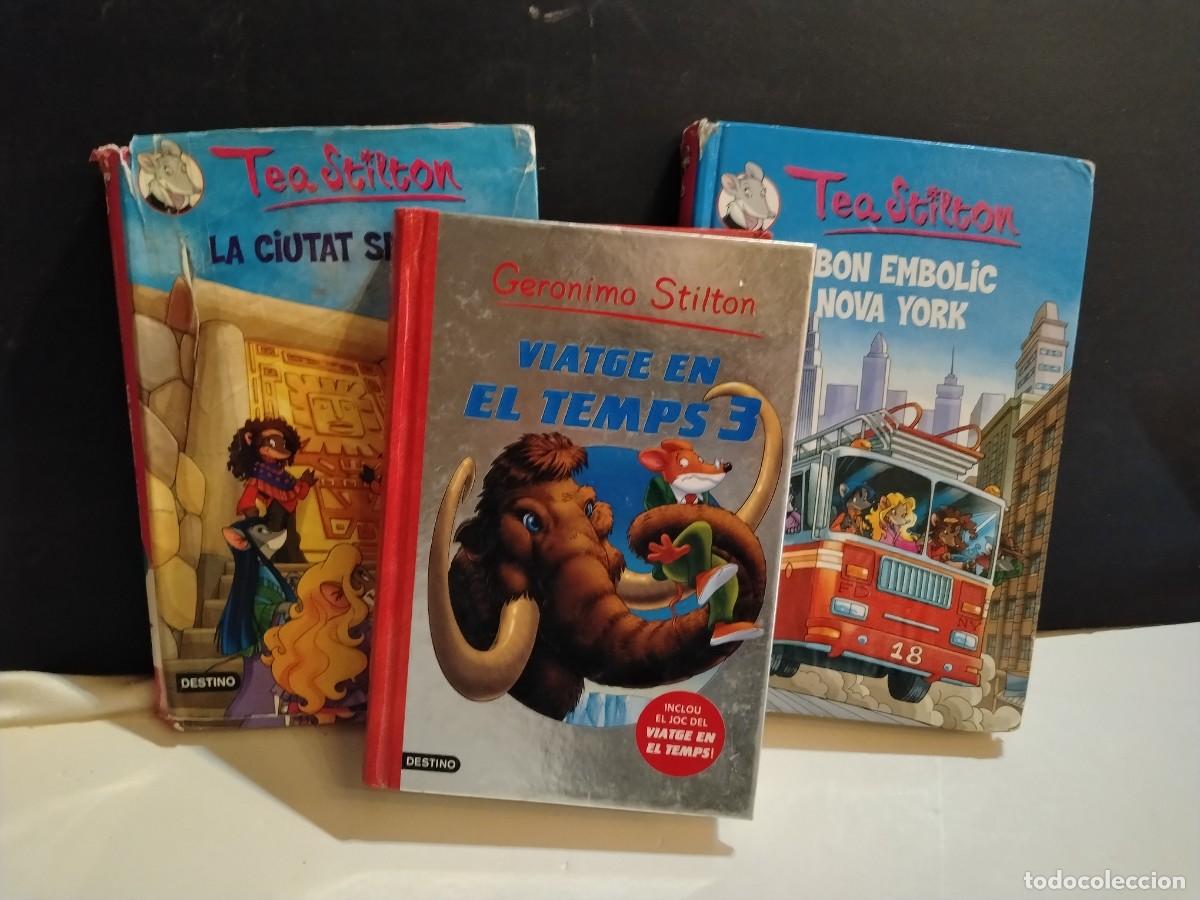 Livros: 3 LIBROS -DE GERONIMO STILTON Y TEA STILTON (VER FOTOS)