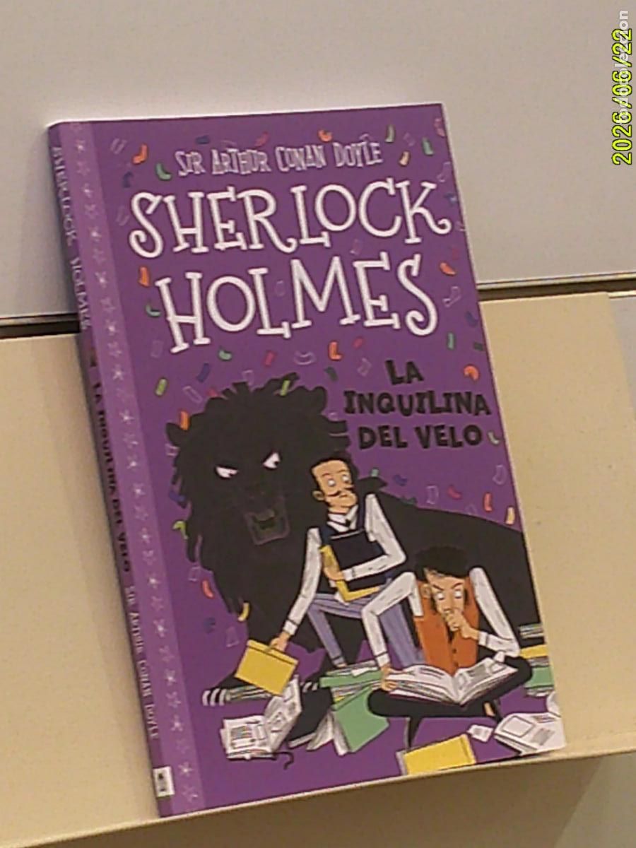 Libros: SHERLOCK HOLMES PARA PEQUE&Ntilde;OS DETECTIVES LA INQUILINA DEL VELO CONAN DOYLE - BULULU