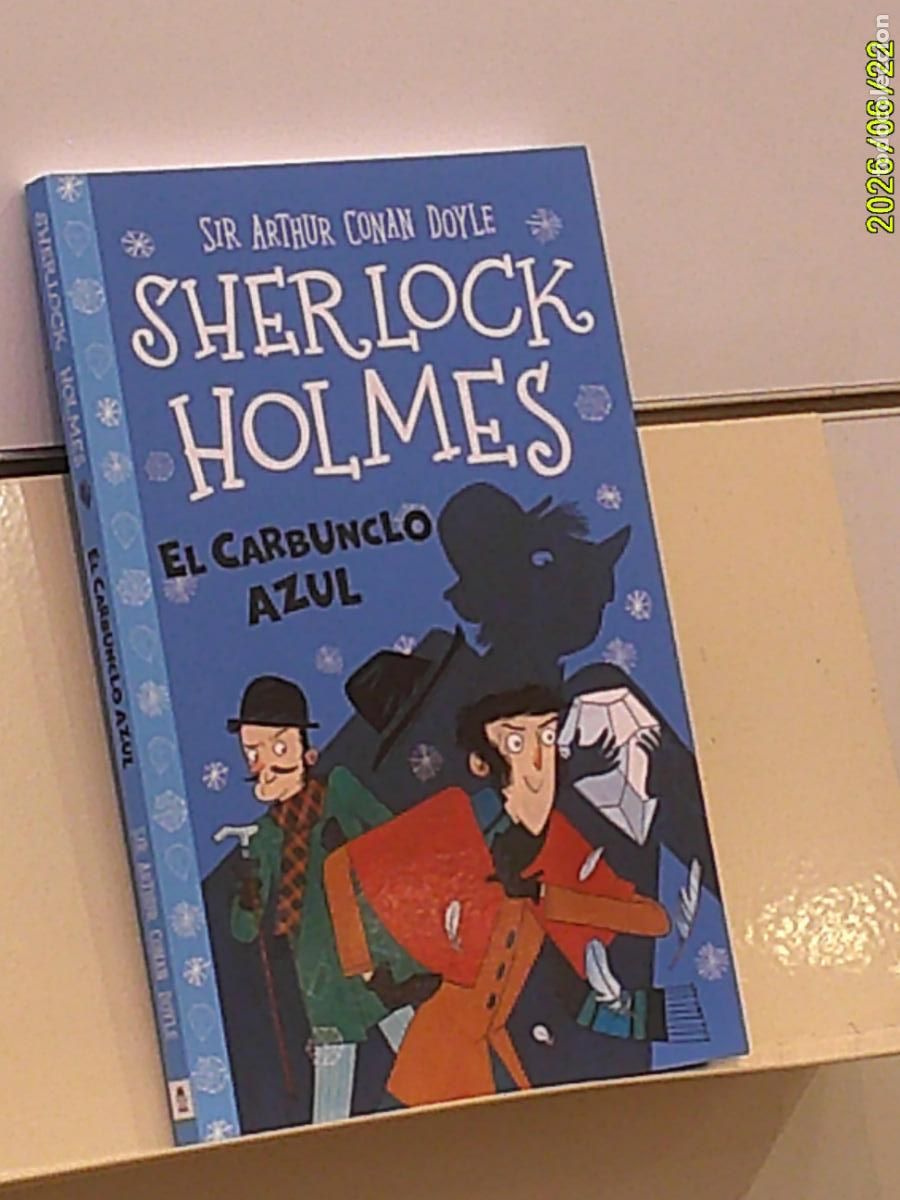 Libros: SHERLOCK HOLMES PARA PEQUE&Ntilde;OS DETECTIVES EL CARBUNCLO AZUL CONAN DOYLE - BULULU