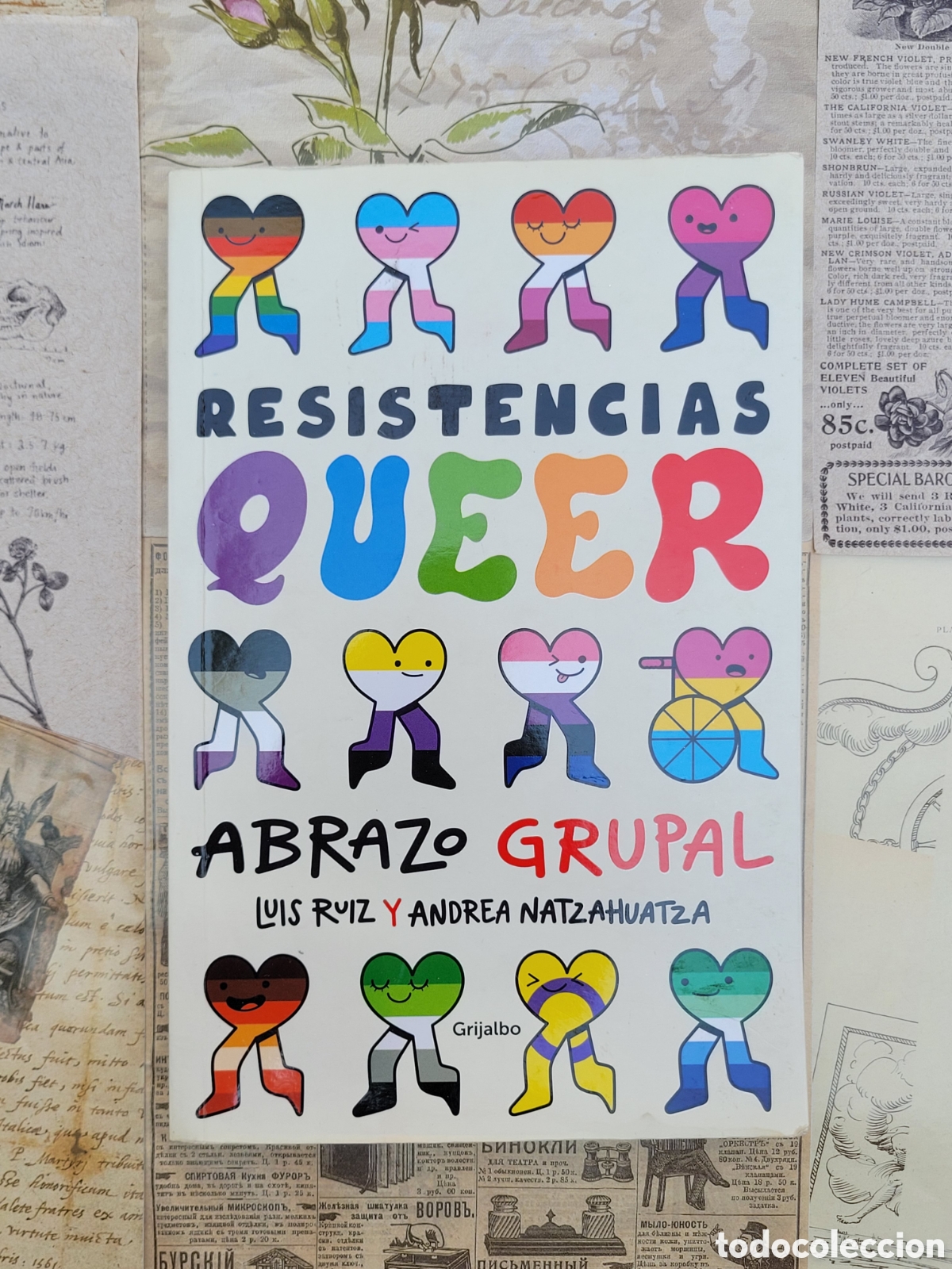 Libros: &rdquo;Resistencias queer&rdquo; de Abrazo Grupal (Luis Ruiz y Andrea Natzahuatza)