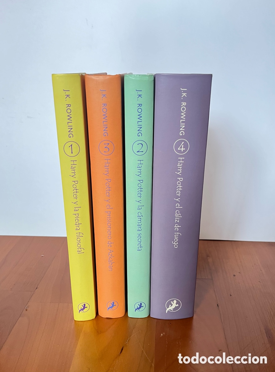 Libros: Harry Potter 1-4 tapa dura Salamandra (primeras ediciones 2001)