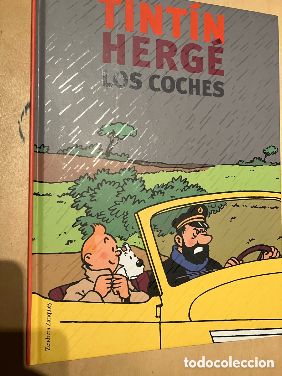 Libros: Tint&iacute;n y los coches primera edici&oacute;n