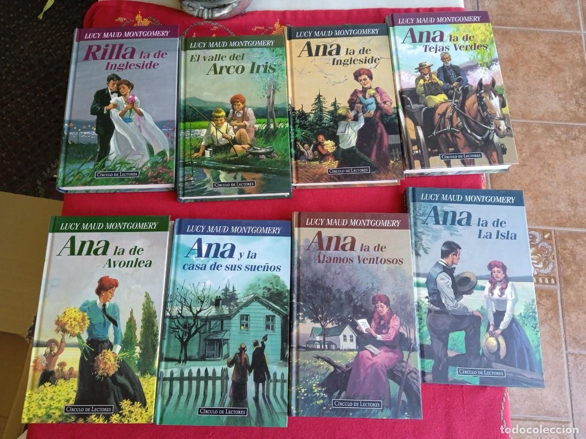 Libros: Colecci&oacute;n 8 libros de Ana de las tejas verdes