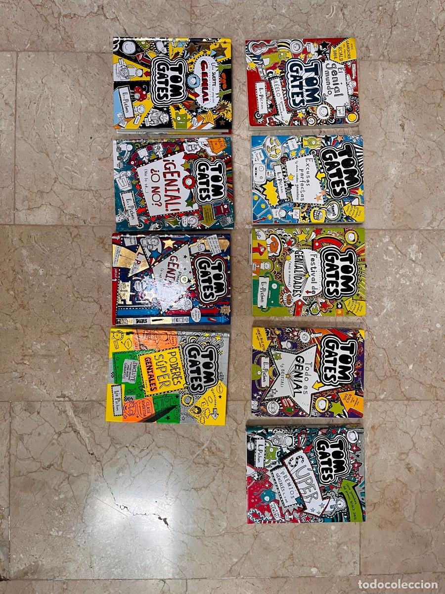 Libros: COLECCI&Oacute;N TOM GATES &mdash; LIBROS 1 AL 10 &mdash; COMO NUEVOS