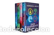 Libros: Divergente (estuche con: Divergente | Insurgente | Leal | Cuatro) - Roth, Veronica