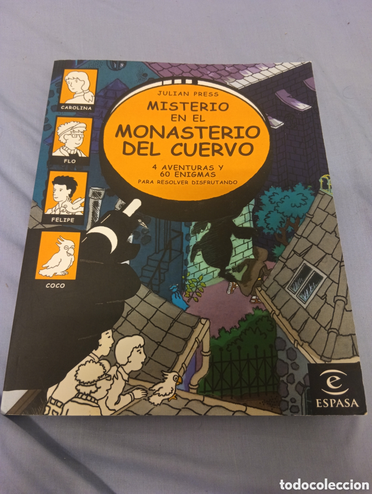 Libros: Misterio Monasterio del Cuervo. Espasa