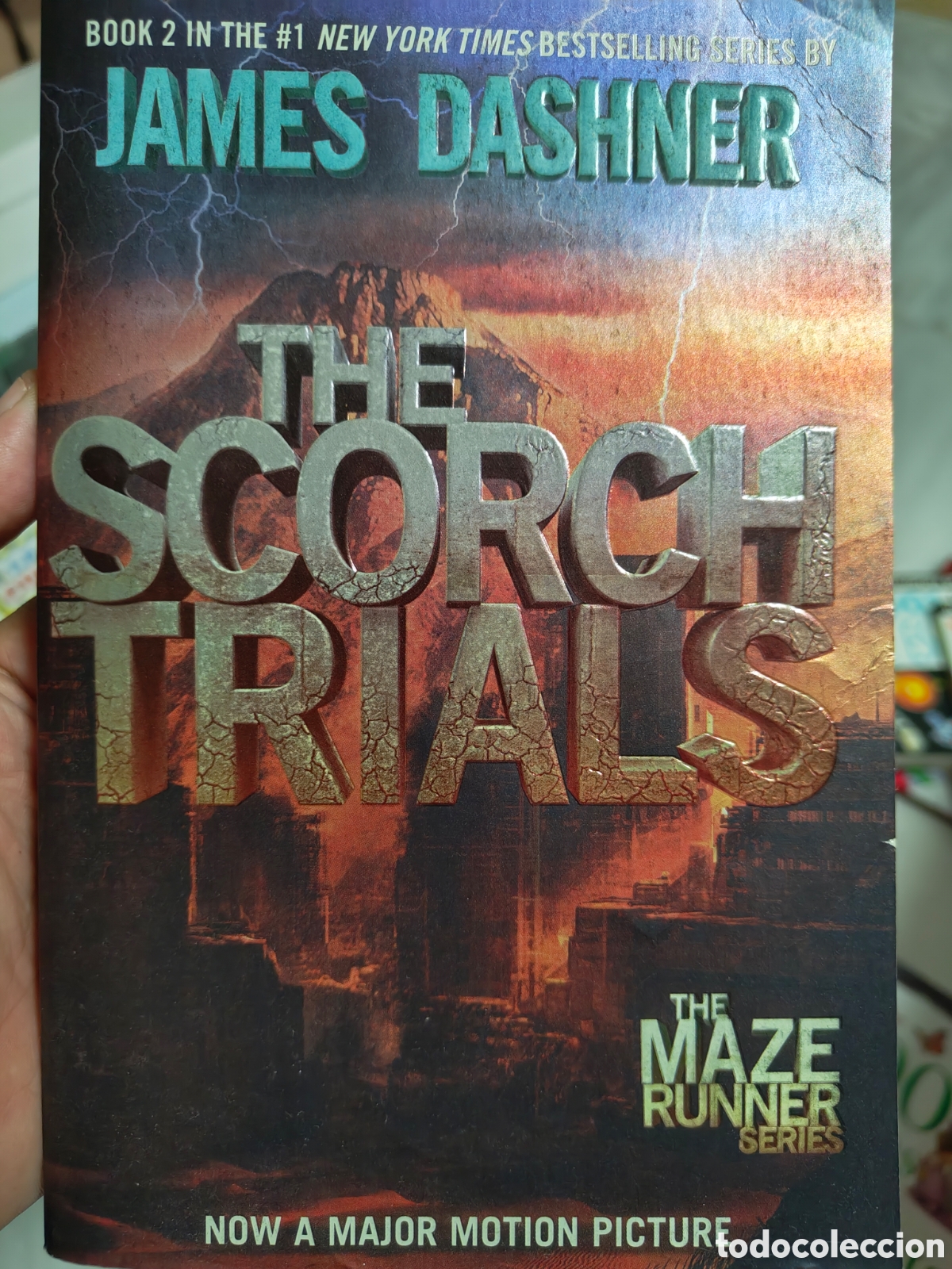 Libros: The scorch trials (en ingl&eacute;s)
