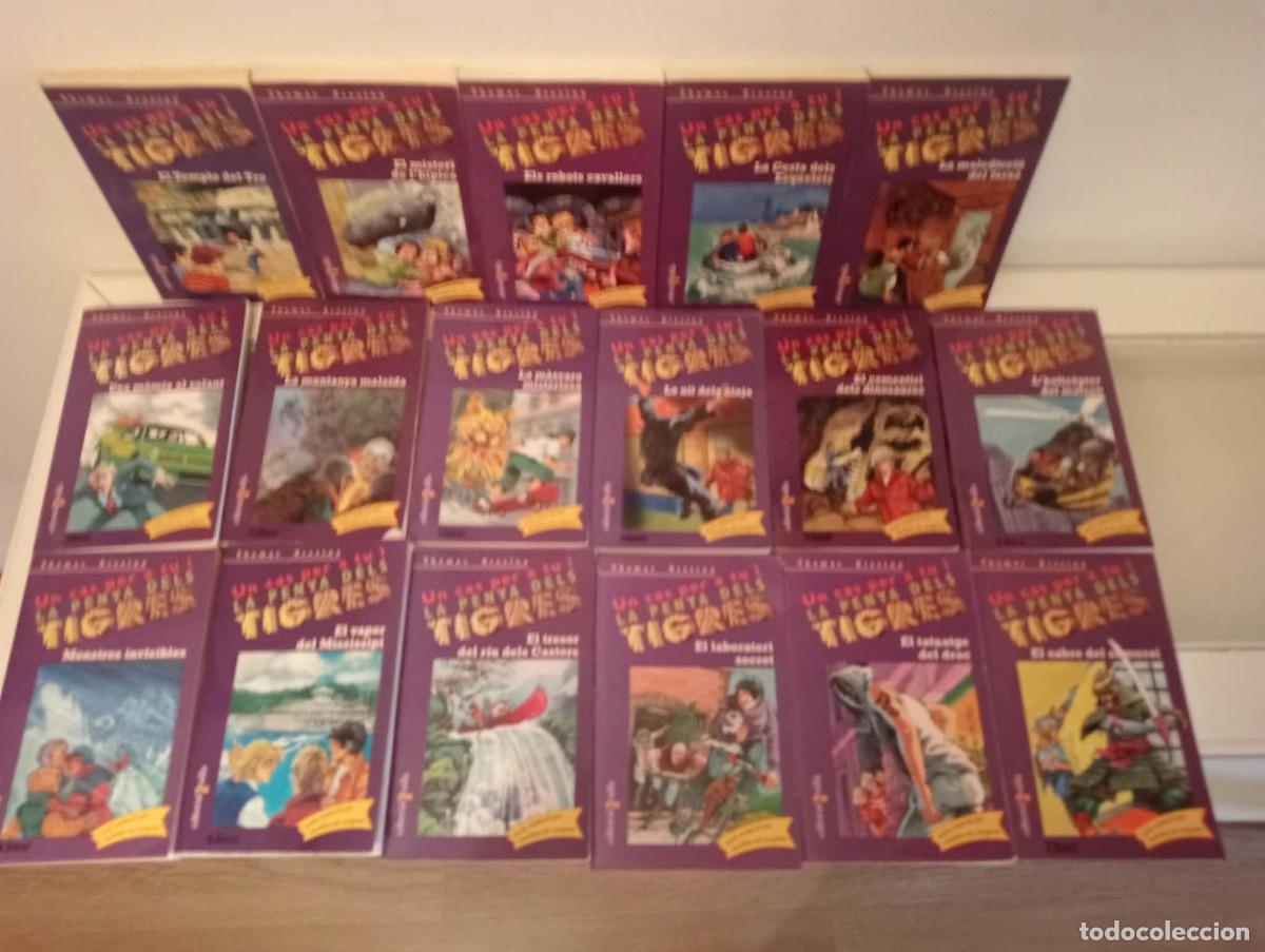 Libros: La Penya dels Tigres lote de 17 novelas en Catalan