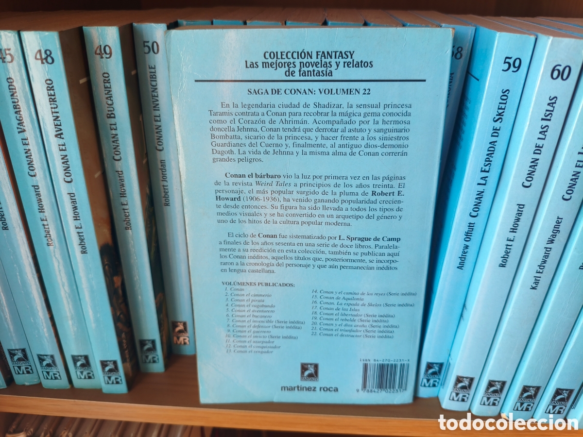 Libros: novelas Conan (Mart&iacute;nez Roca) - Foto 4