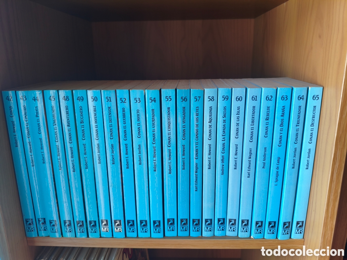 Libros: novelas Conan (Mart&iacute;nez Roca)