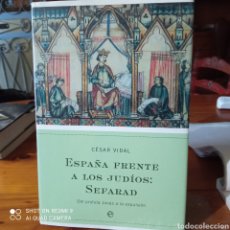 Libros: ESPAÑA FRENTE A LOS JUDÍOS SEFARAD , CÉSAR VIDAL.. Lote 348408793