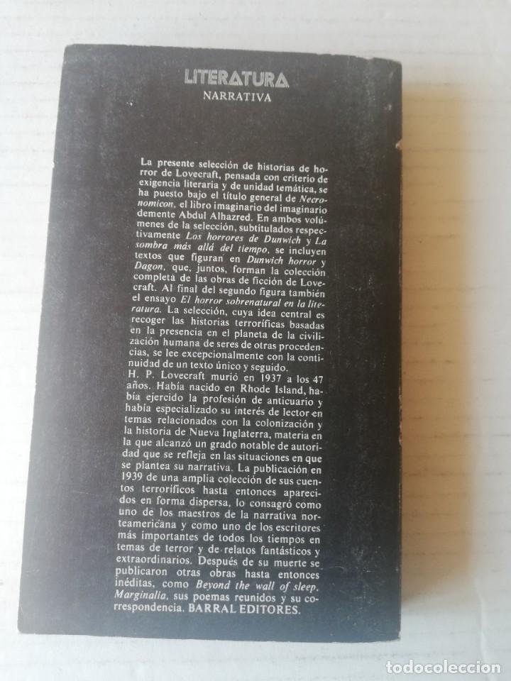 Libros: H.P. LOVRCRAFT. NECROCOMICON II . - Foto 2