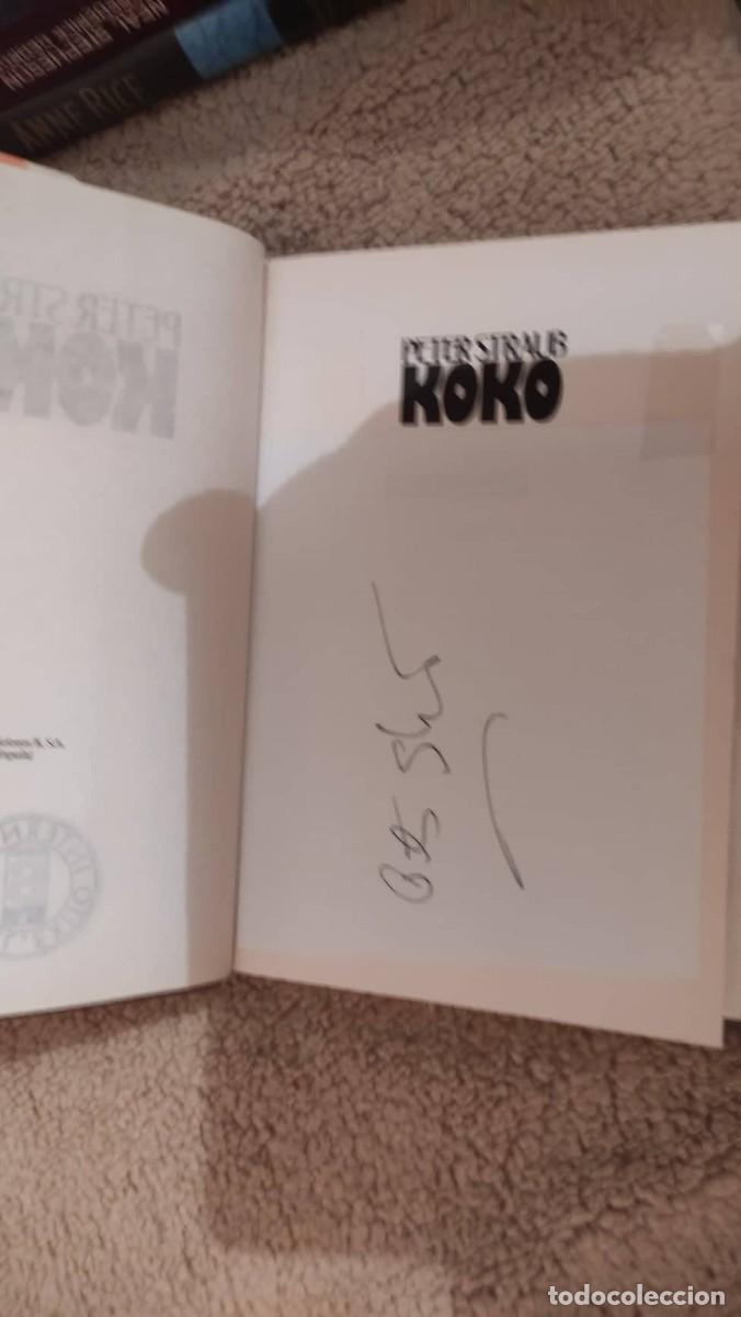 Libros: Koko Peter Straub firmado - Foto 2