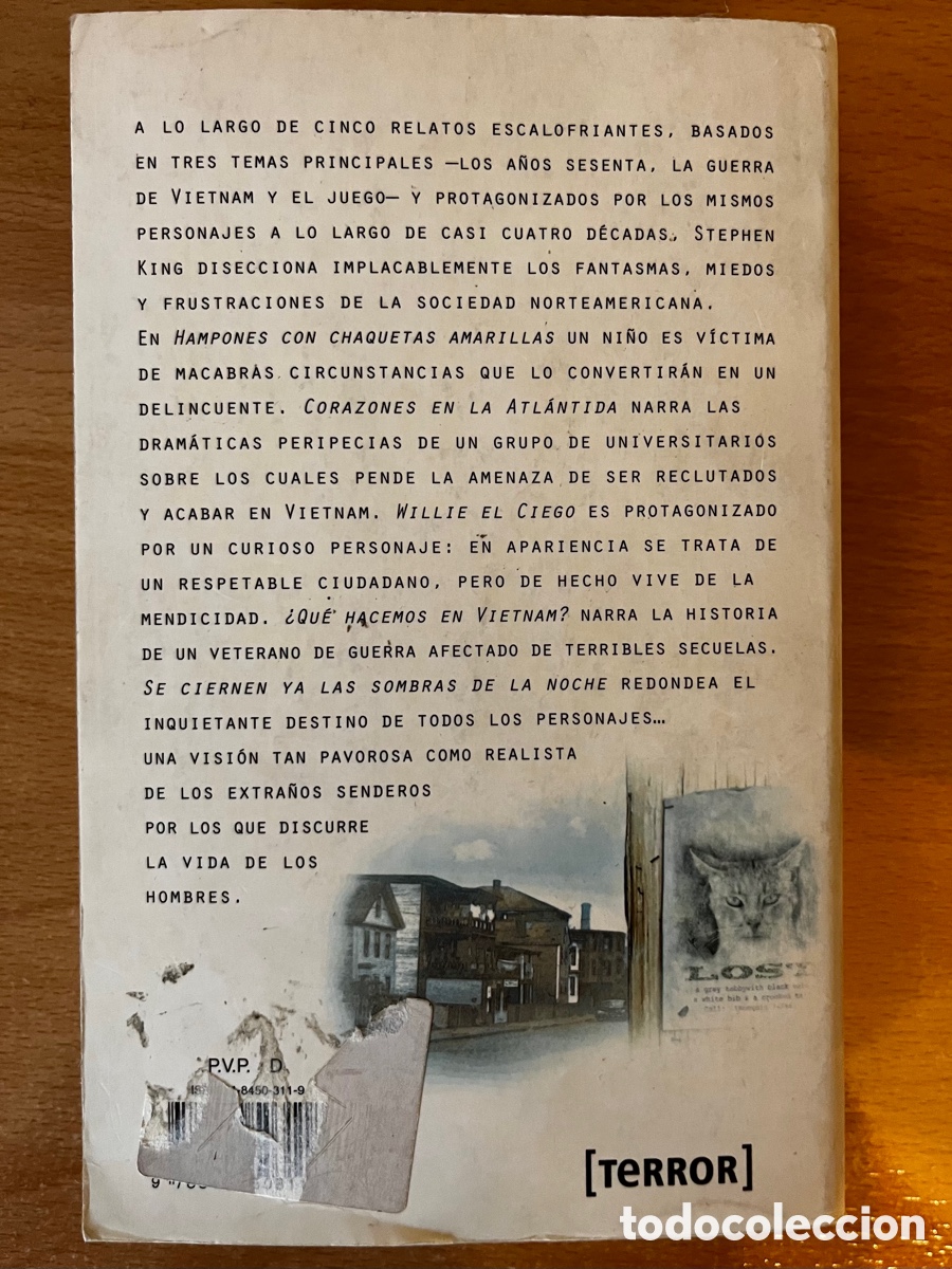Libros: STEPHEN KING. CORAZONES EN LA ATLANTIDA - Foto 2