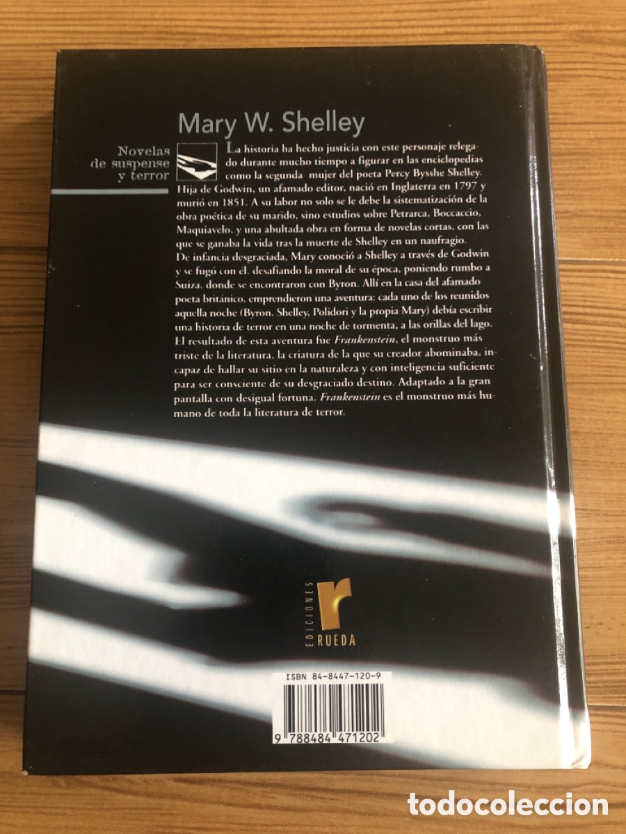 Libros: Frankenstein de Mary W.Shelley - Foto 2