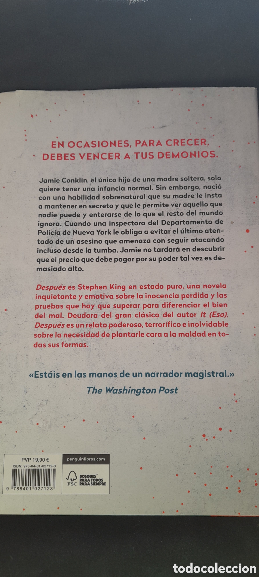Libros: Despu&eacute;s. Stephen King - Foto 2