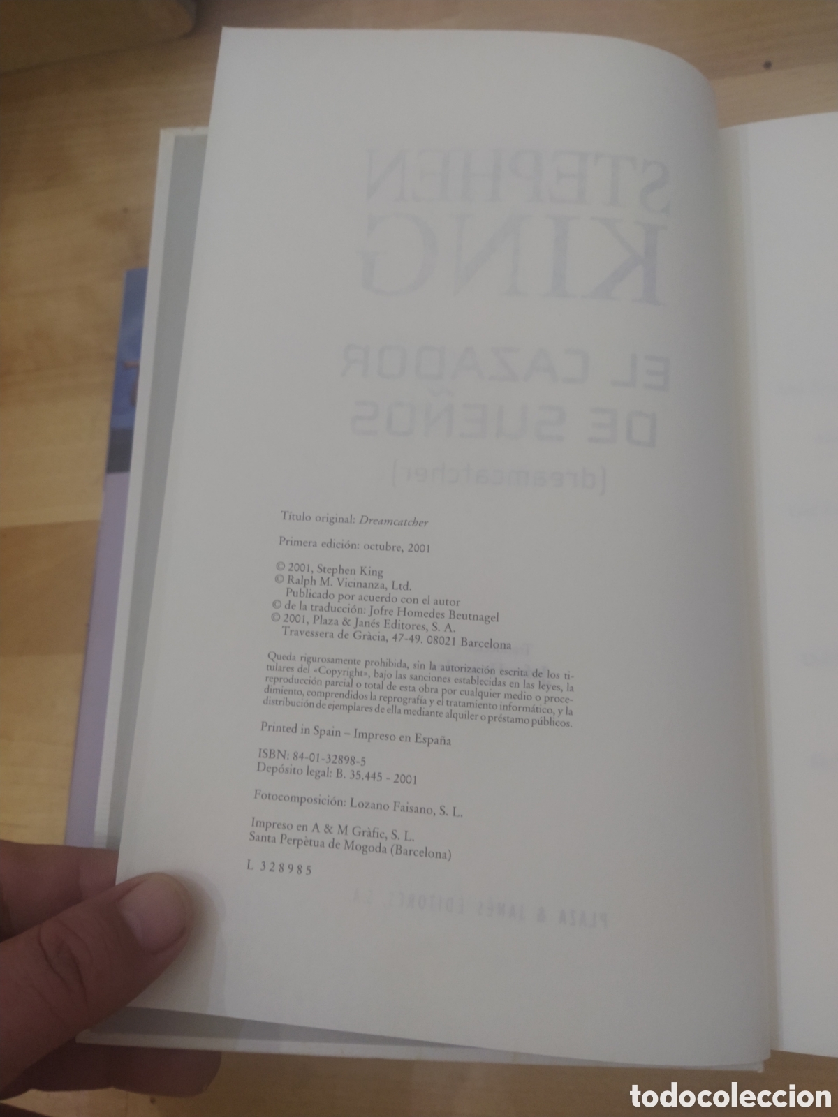 Libros: EL CAZADOR DE SUE&Ntilde;OS - STEPHEN KING - Foto 2