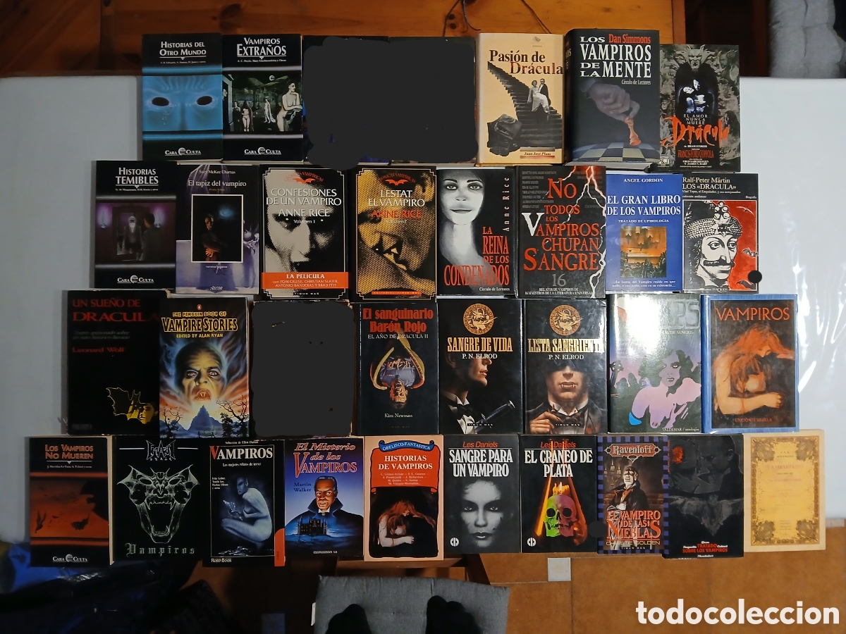 Libros: 32 LIBROS Y 2 TOMOS DE VAMPIROS - Foto 1