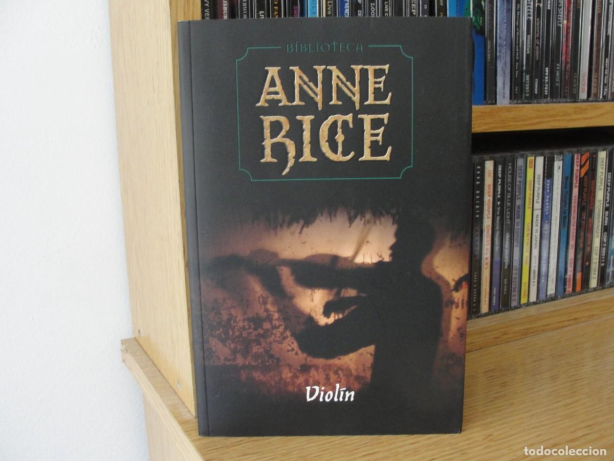 Libros: ANNE RICE violin Planeta agostini NUEVO tapa blanda cronicas vampiricas