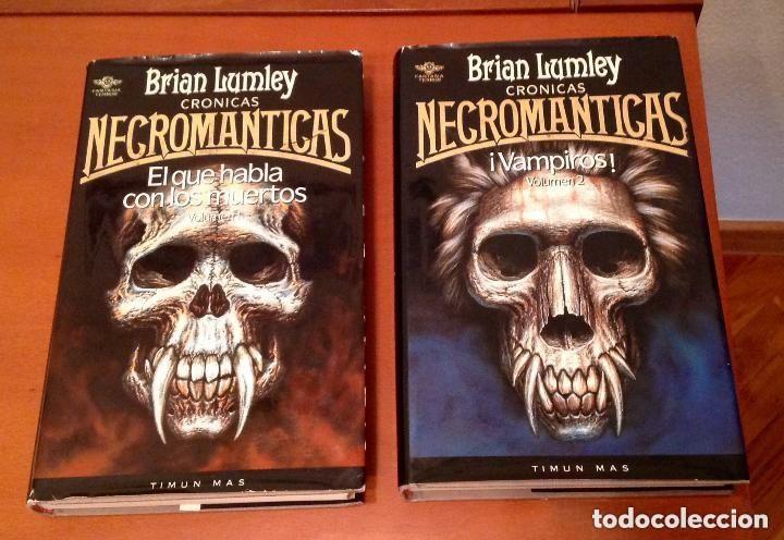 Libros: Cr&oacute;nicas Necrom&aacute;nticas: El que habla con los muertos y Vampiros