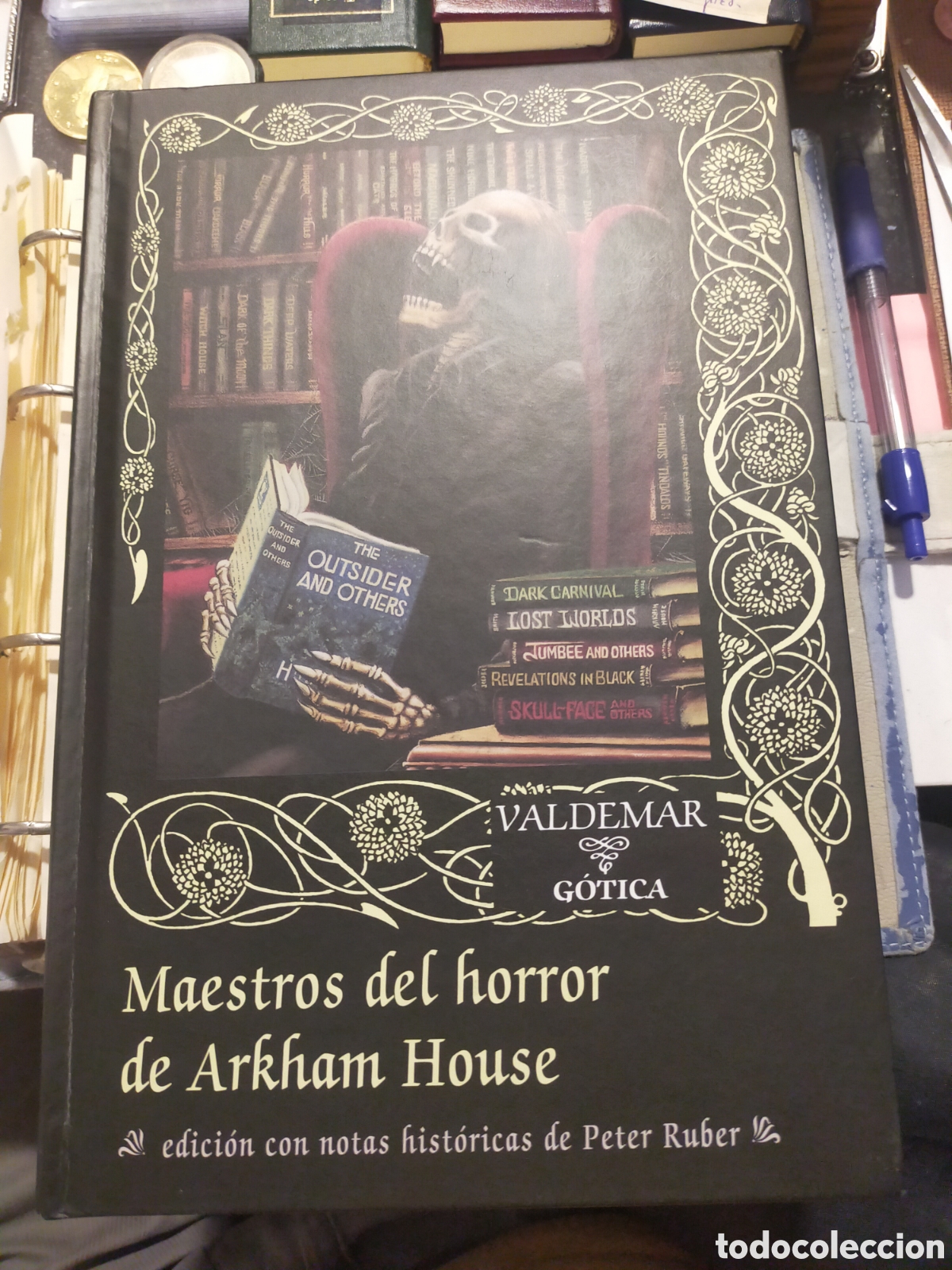Libros: MAESTROS DEL HORROR DE ARKHAM HOUSE VALDEMAR NUEVO