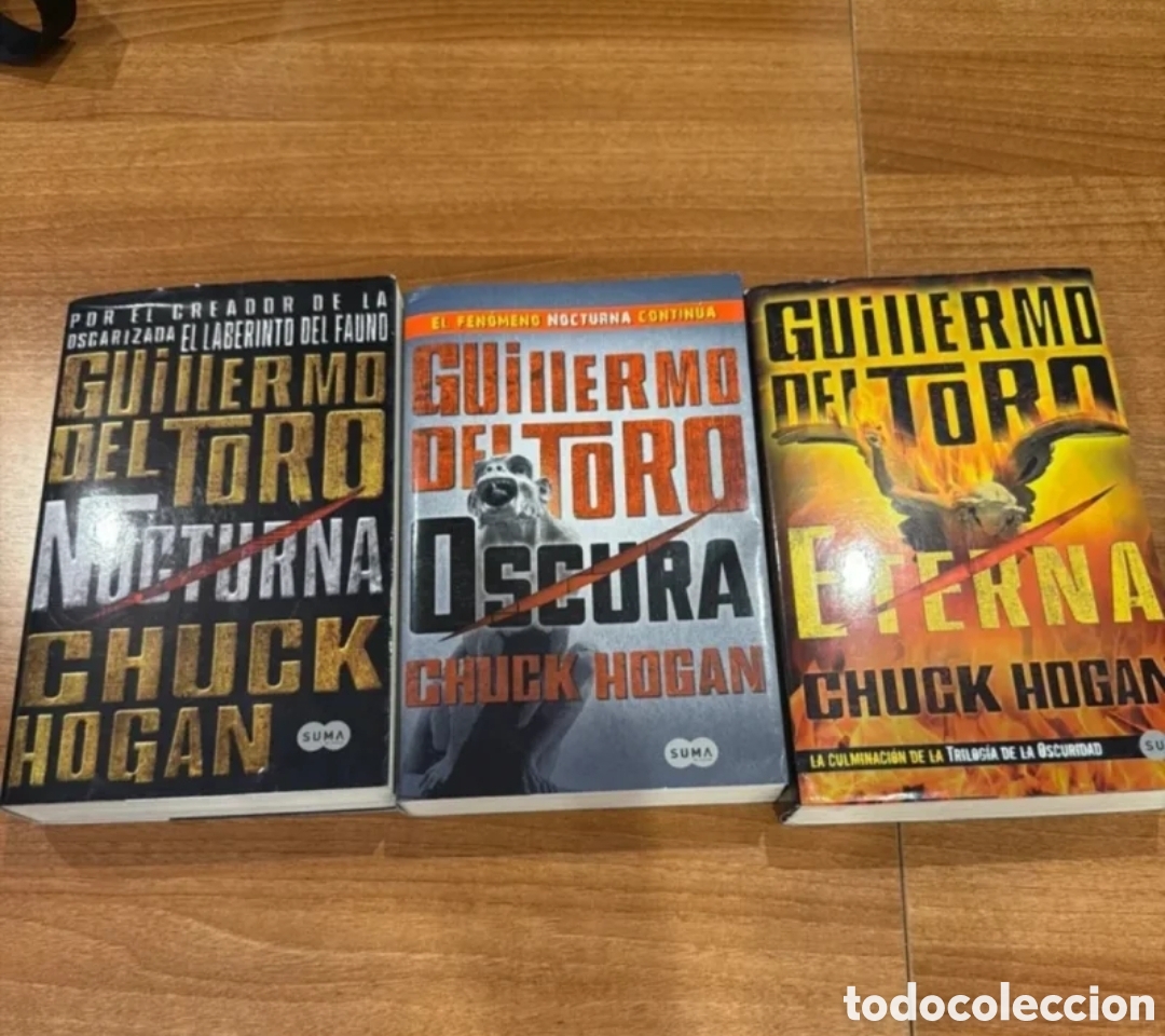 Libros: Trilog&iacute;a Eterna de Guillermo del Toro y Chuck Hogan