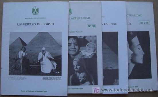 Libros: PANORAMA DE ACTUALIDAD DE EGIPTO - Foto 1