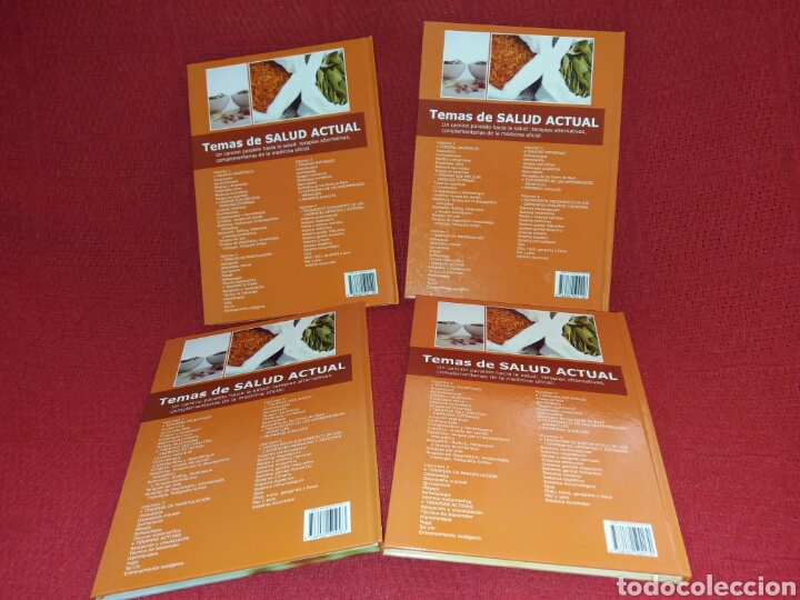 Libros: TEMAS DE SALUD ACTUAL OBRA COMPLETA - Foto 4