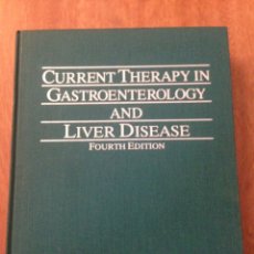 Libros: CURRENT THERAPY IN GASTROENTEROLOGY AND LIVER DISEASE. Lote 135076267