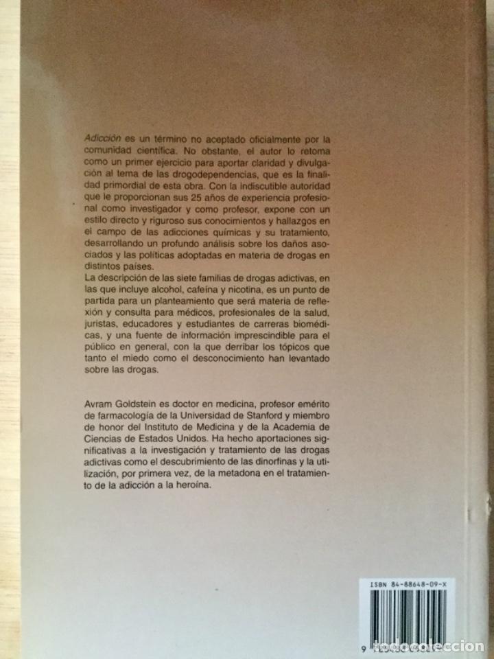 Libros: Adiccion. Ediciones en Neurociencias. 1994. - Foto 2
