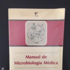 Libros: MANUAL DE MICROBIOLOGIA MEDICA ERNEST JAWETZ EDWARD A. ADELBERG JOSEPH L. MELNICK. Lote 196537822