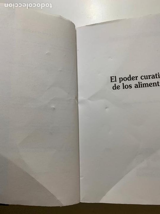 Libros: EL PODER CURATIVO DE LOS ALIMENTOS. ANNEMARIE COLBIN. EDICIONES ROBIN BOOK 1993 - Foto 2