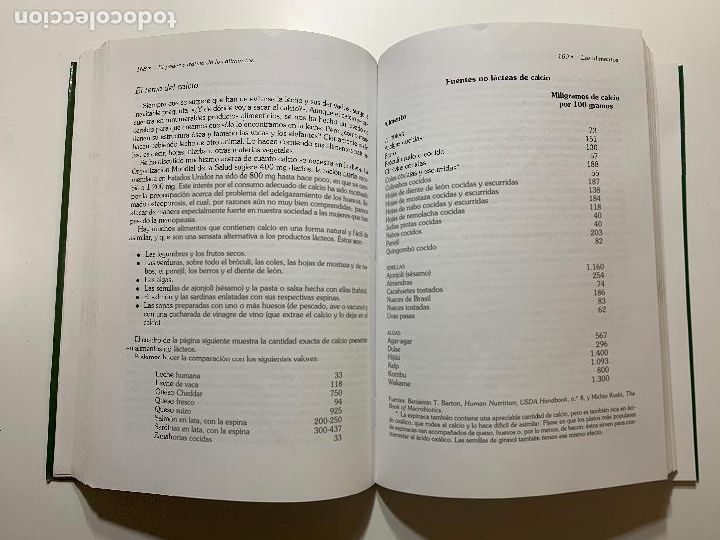 Libros: EL PODER CURATIVO DE LOS ALIMENTOS. ANNEMARIE COLBIN. EDICIONES ROBIN BOOK 1993 - Foto 4