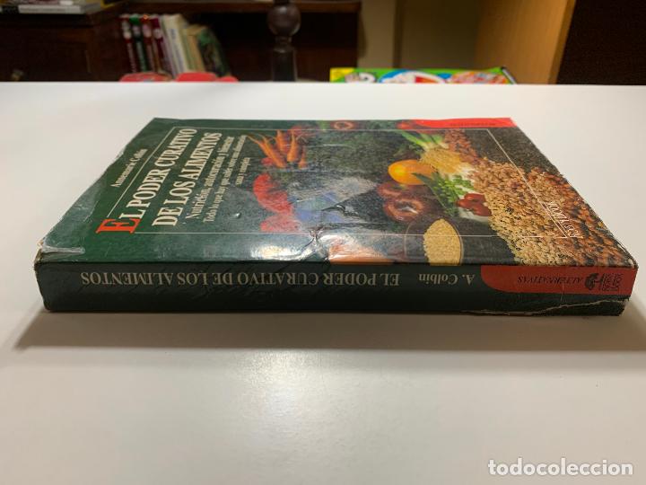 Libros: EL PODER CURATIVO DE LOS ALIMENTOS. ANNEMARIE COLBIN. EDICIONES ROBIN BOOK 1993 - Foto 7
