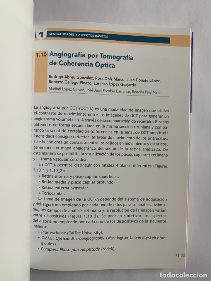 Libros: Tomografía de Coherencia Óptica. Club español de la mácula. Ed. Línea de Comunicación - Foto 3 - 258010805
