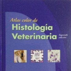 Livres: ATLAS COLOR DE HISTOLOGIA VTERINARIA. BACHA. NUEVO.. Lote 267893794