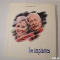 Libros: LOS IMPLANTES. DR. EDUARDO DE ANITUA ALDECOA. AÑO 1994. PUBLICACIONES PUESTA AL DÍA. NUEVO. Lote 292265053