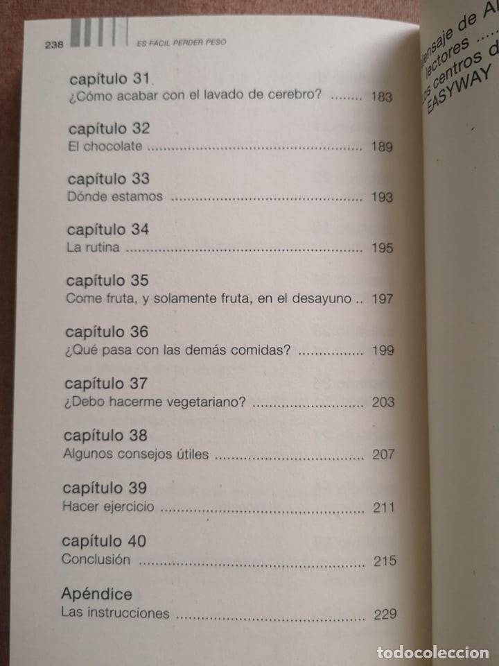 Libros: Es f&aacute;cil perder peso. Allen Carr - Foto 5