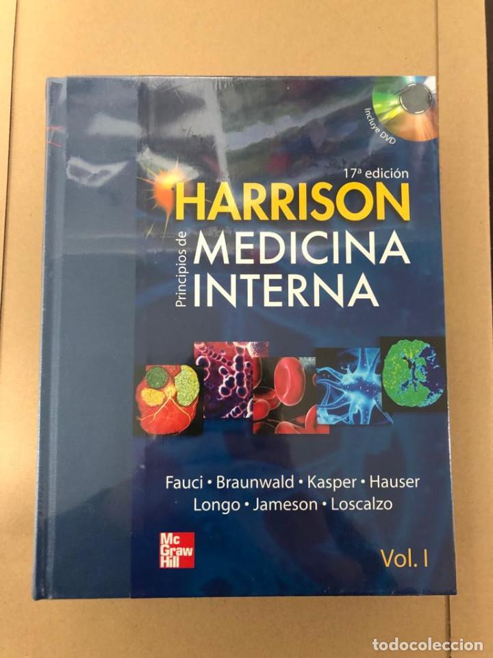 Libros: HARRISON MEDICINA INTERNA 17 EDICION + DVD - Foto 1