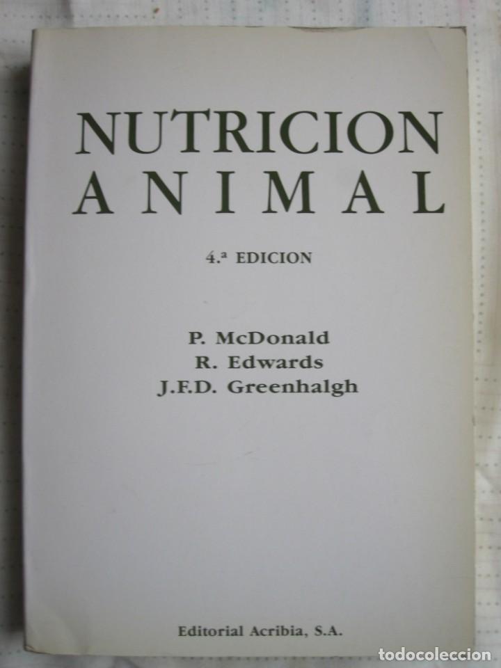 libro, nutricion animal, 4º edicion. - Buy New books about medicine and  pharmacy on todocoleccion