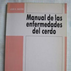 Libros: MANUAL DE LAS ENFERMEDADES DEL CERDO. Lote 311138008