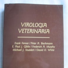 Libros: VIROLOGIA VETERINARIA.. Lote 311158853
