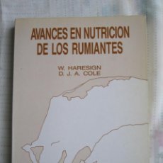 Libros: AVANCES EN NUTRICION DE LOS RUMIANTES.. Lote 311159608