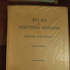 Libros: ATLAS DE ANATOMÍA HUMANA TOMO 2 Y 3. Lote 332216683