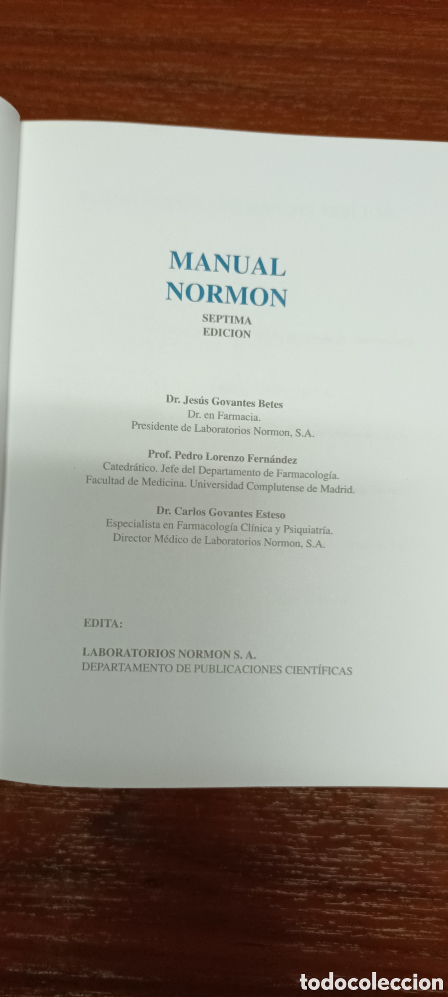 Libros: Manual de Medicina Normon - Foto 2