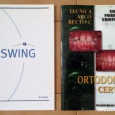 Libros: DOS CATÁLOGOS COMPLETOS DE TÉCNICAS DE ORTODONCIA