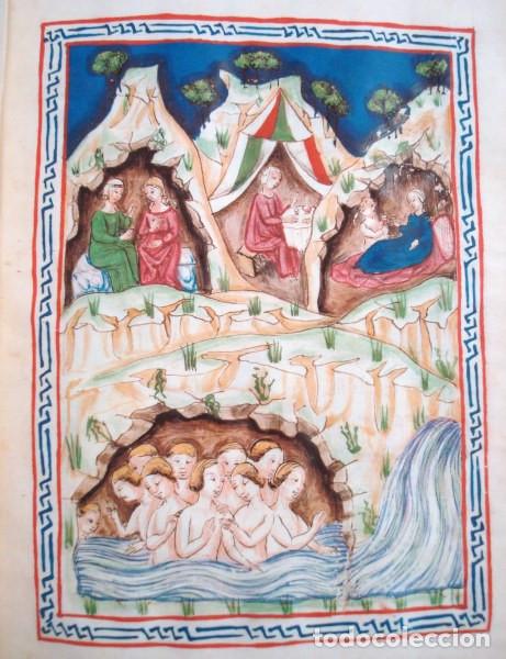 Libros: De Balneis Puteoli, c. 1455. Facs&iacute;mil. Scriptorium - Foto 3
