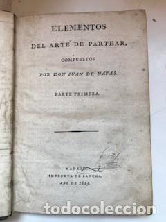Libros: Elementos del Arte de Partear , Parte Primera. - Foto 2