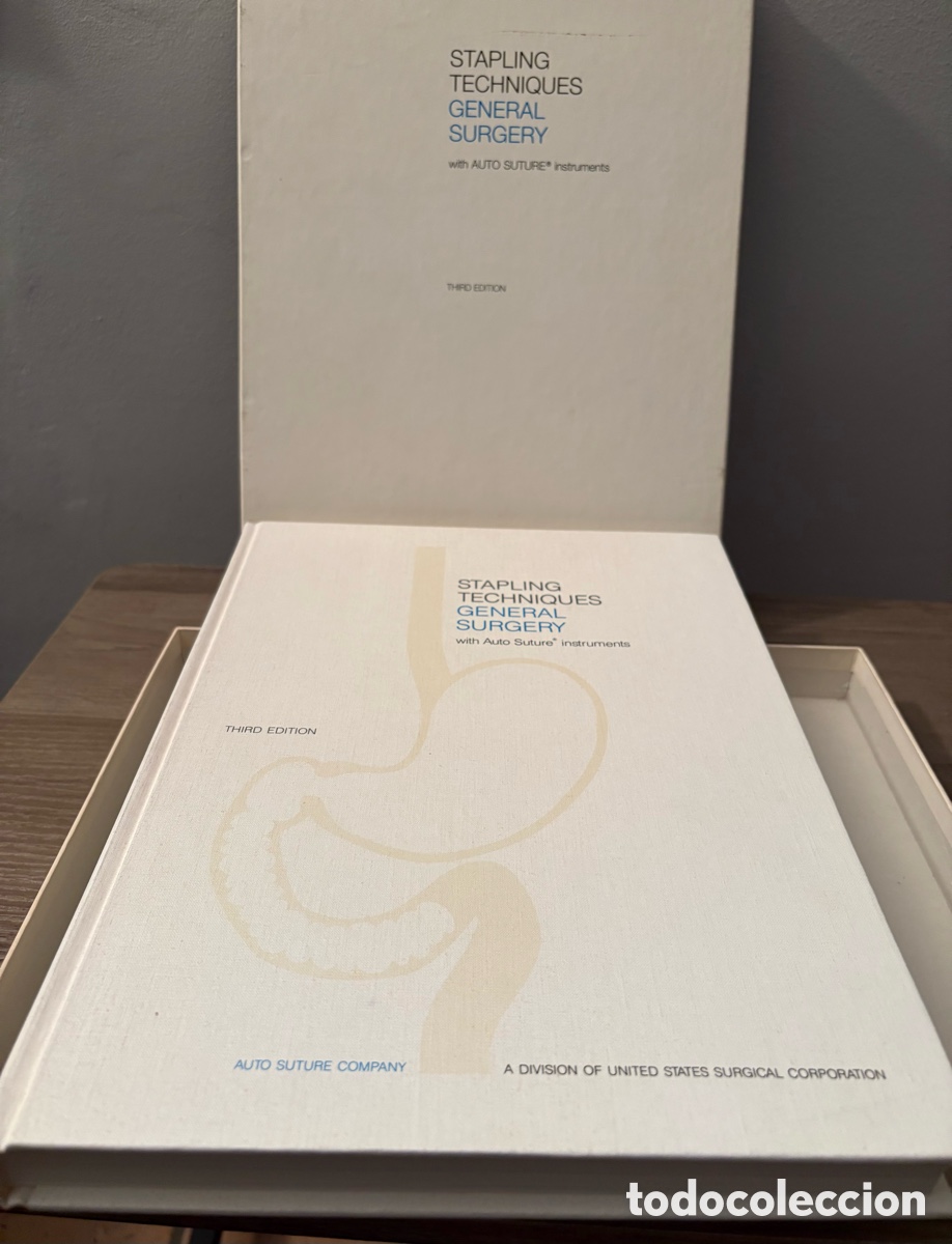 Libros: Stapling Techniques General Surgery 1988 - Foto 2