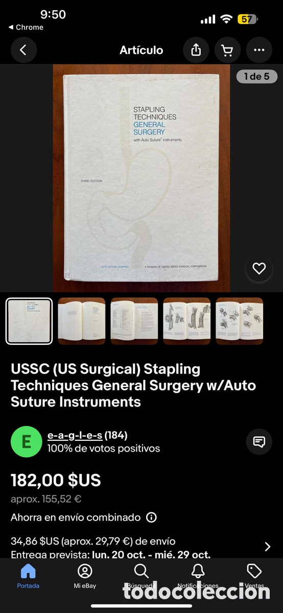 Libros: Stapling Techniques General Surgery 1988 - Foto 9